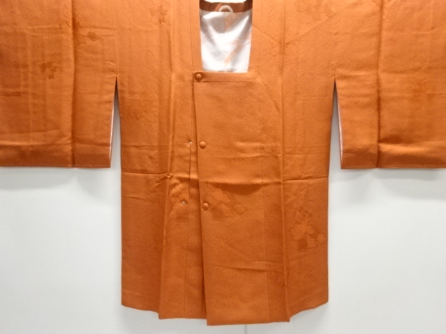 JAPANESE MICHIYUKI COAT / UNUSED / WOVEN FLOWER